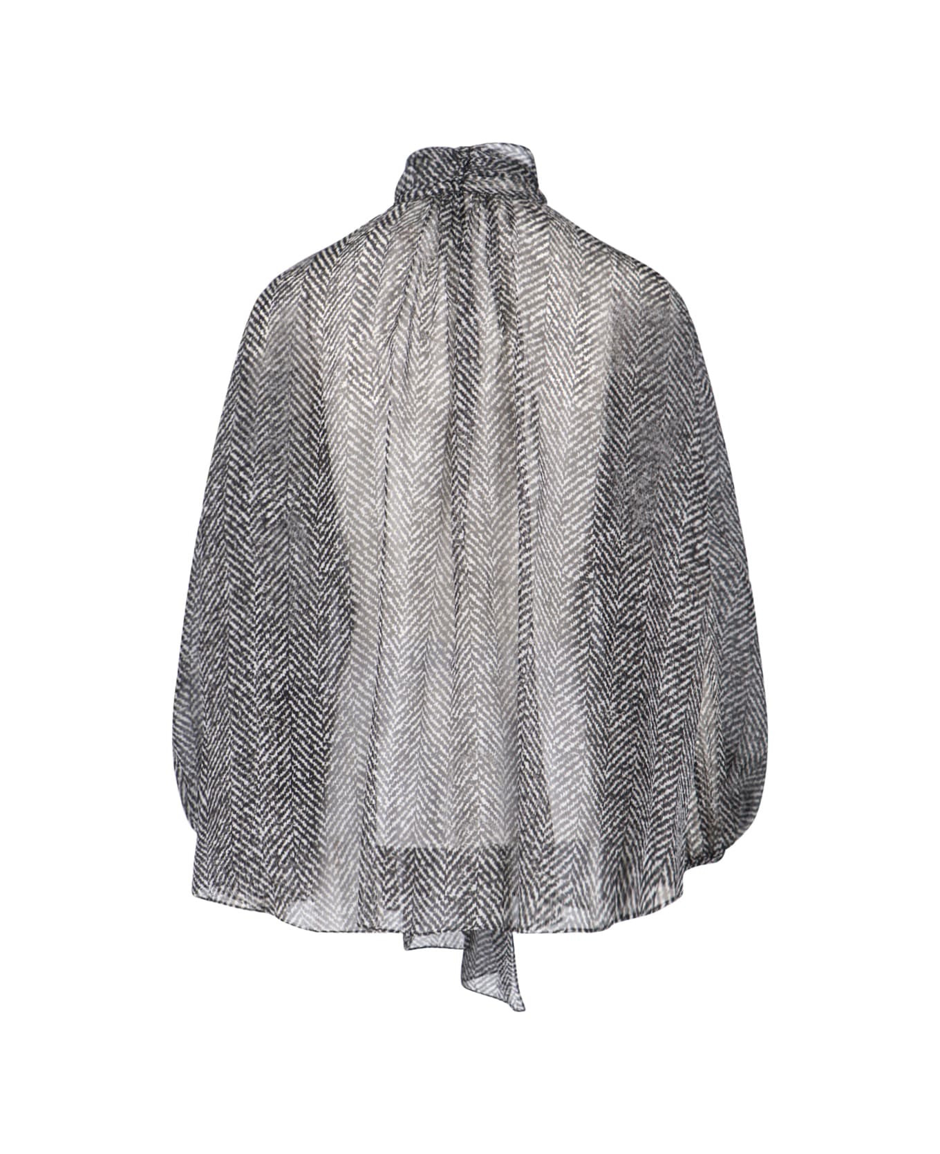 Silk Chiffon Shirt - 2