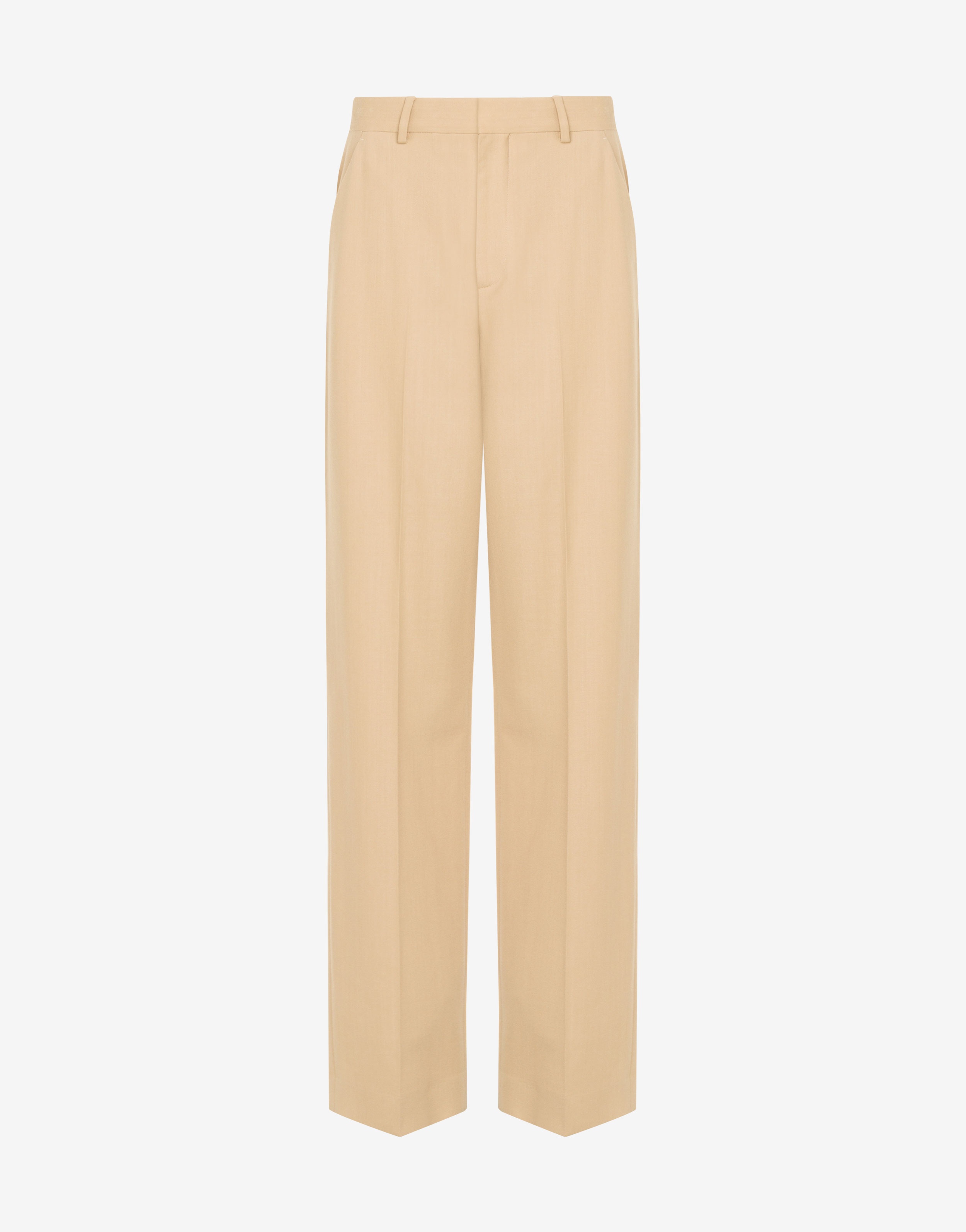 STRETCH GABARDINE TROUSERS - 1