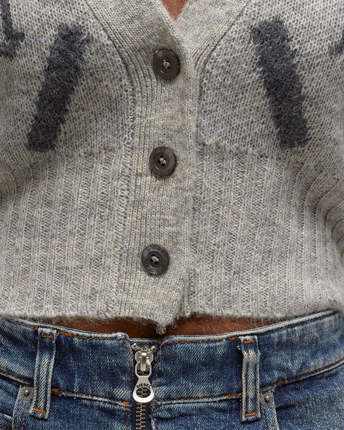 M ARGYLE KNIT CARDIGAN - 3