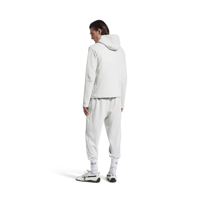 Balenciaga I Puma Hooded Fitted Tracksuit Jacket in White 4