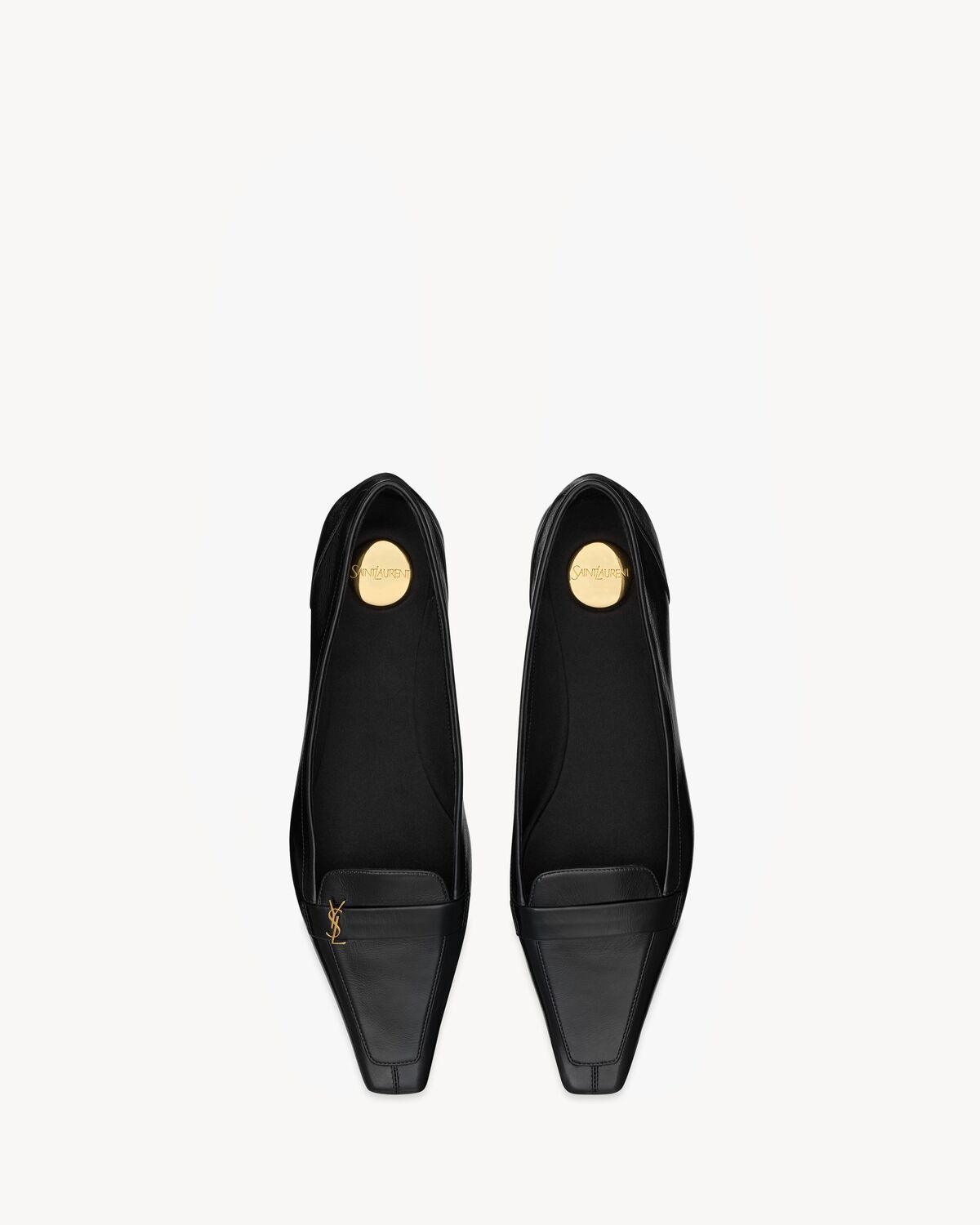 POPPY BALLERINAS IN SMOOTH LEATHER - 2