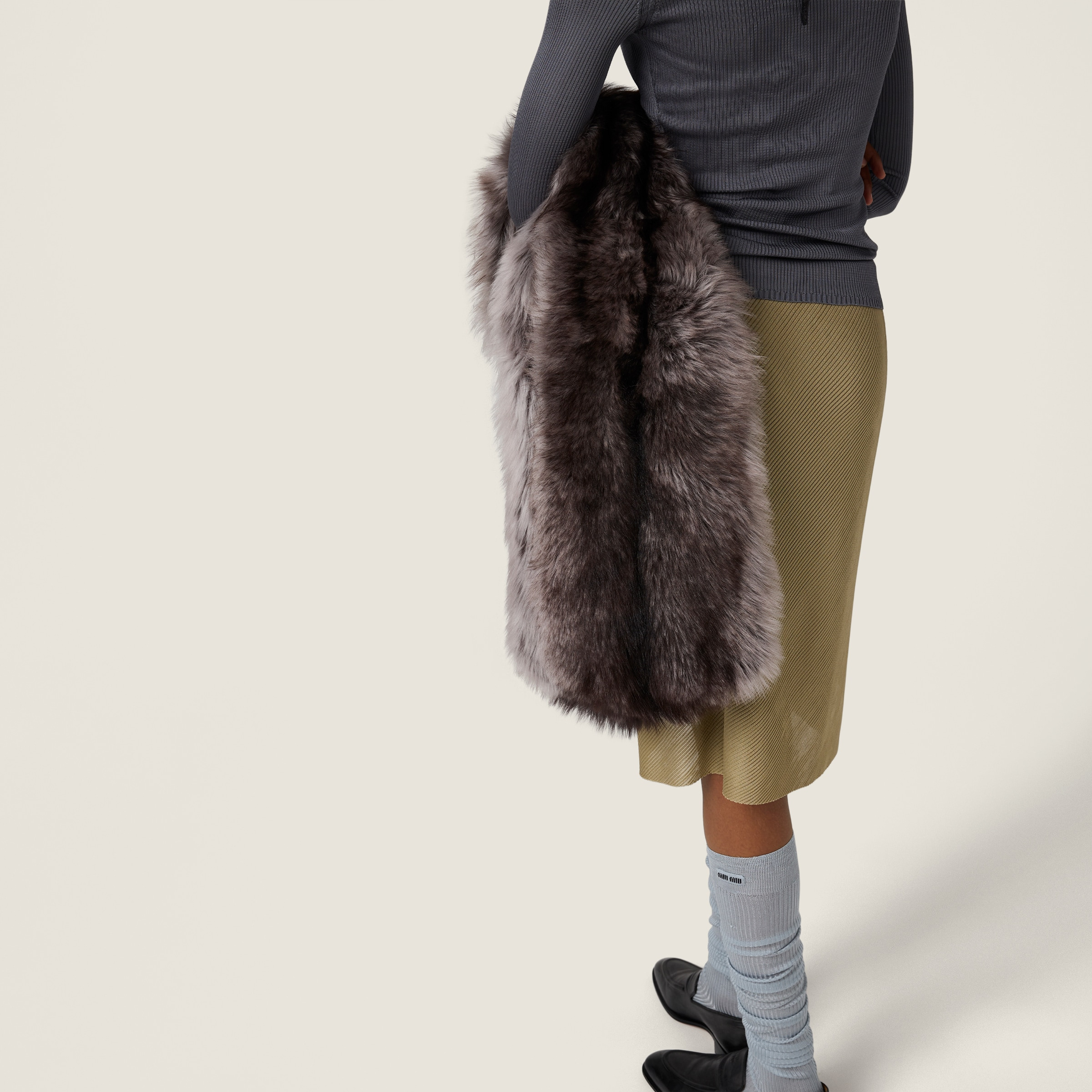 Silk mid-length skirts - 5