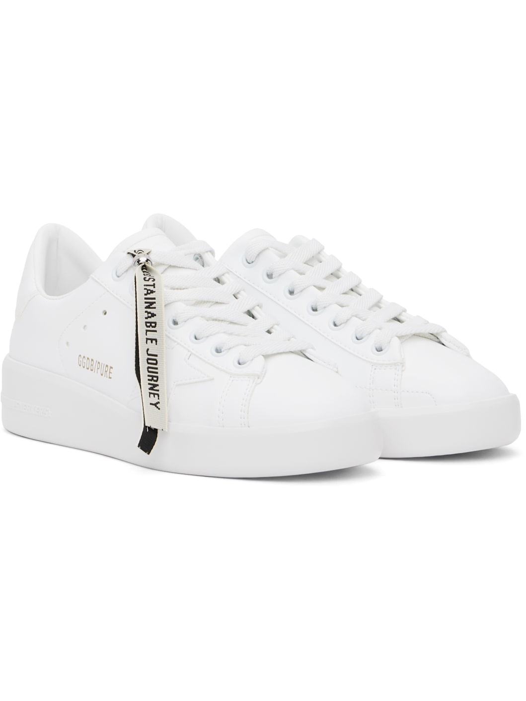 White Purestar Sneakers - 4
