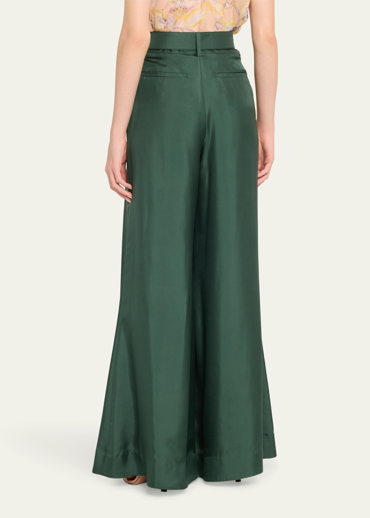 Pavilion Belted Wide-Leg Pants - 3