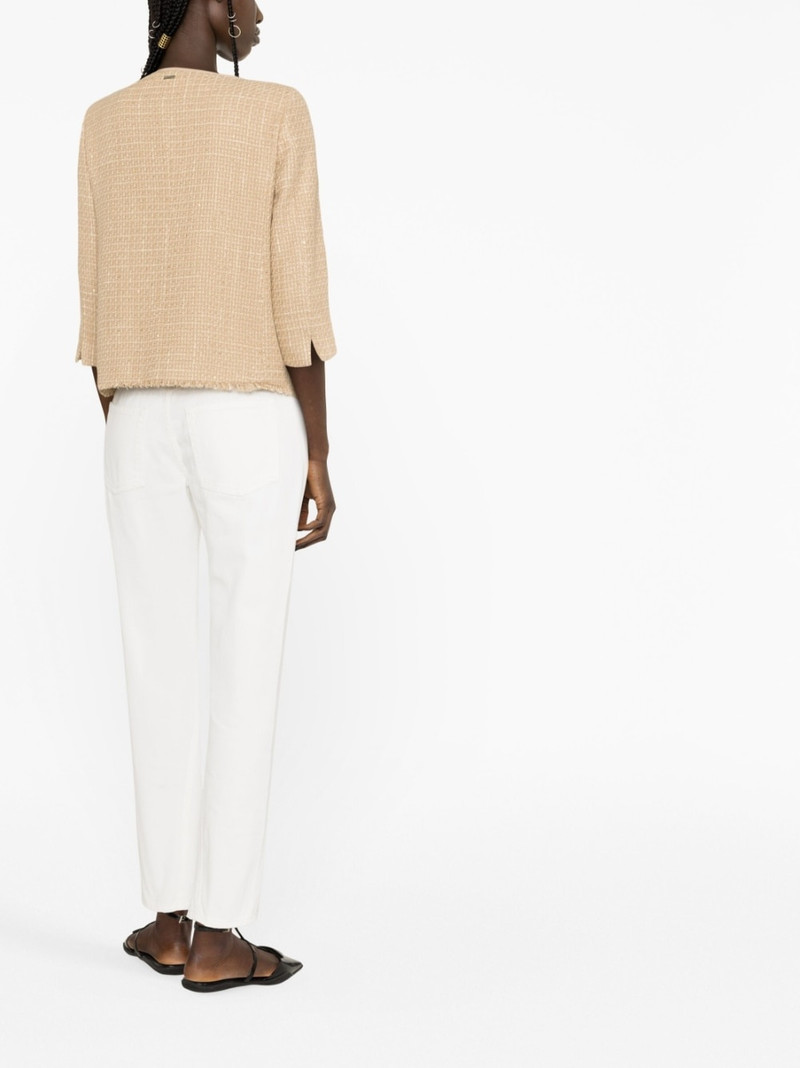 zip-up tweed jacket 3