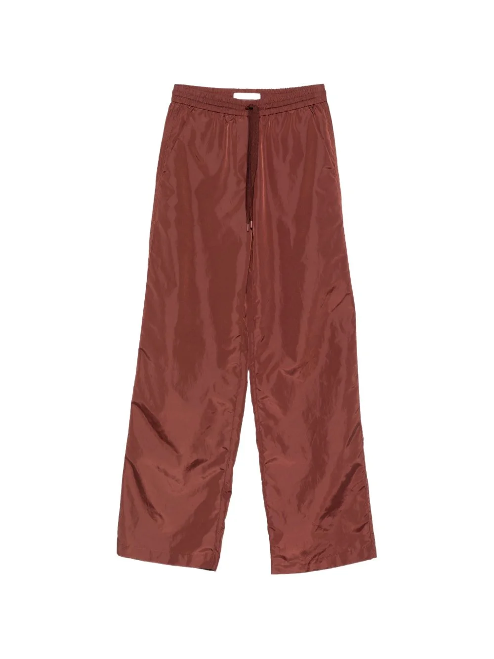 Sporty Elegance drawstring track pants - 1