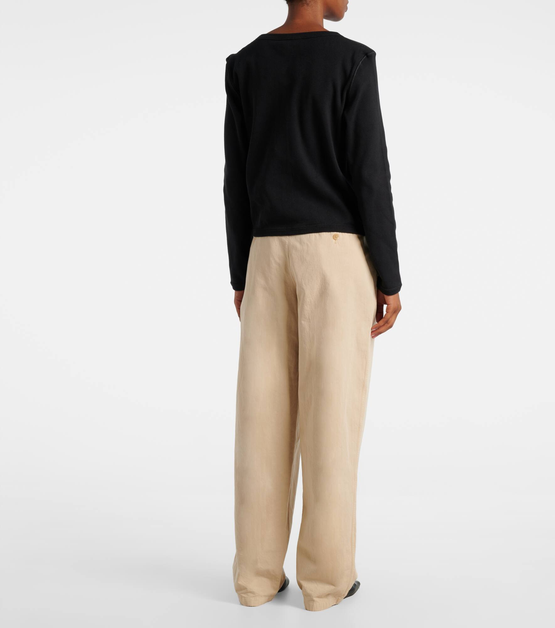 Gretas knitted cotton cardigan - 3