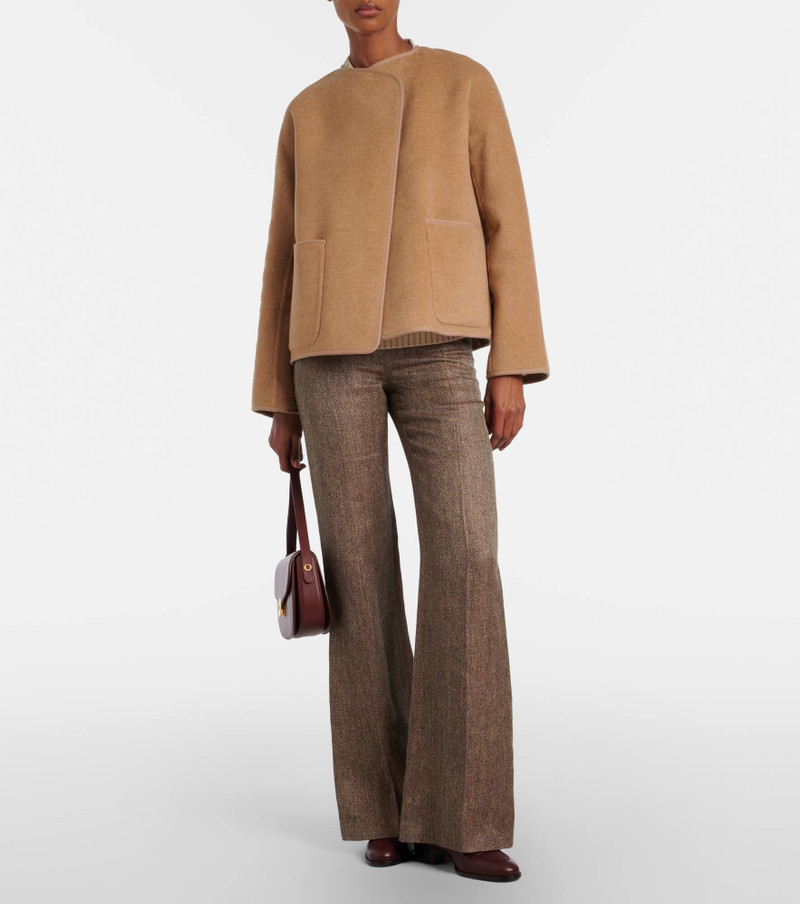 Loro Piana Glenn wool and cashmere jacket outlook