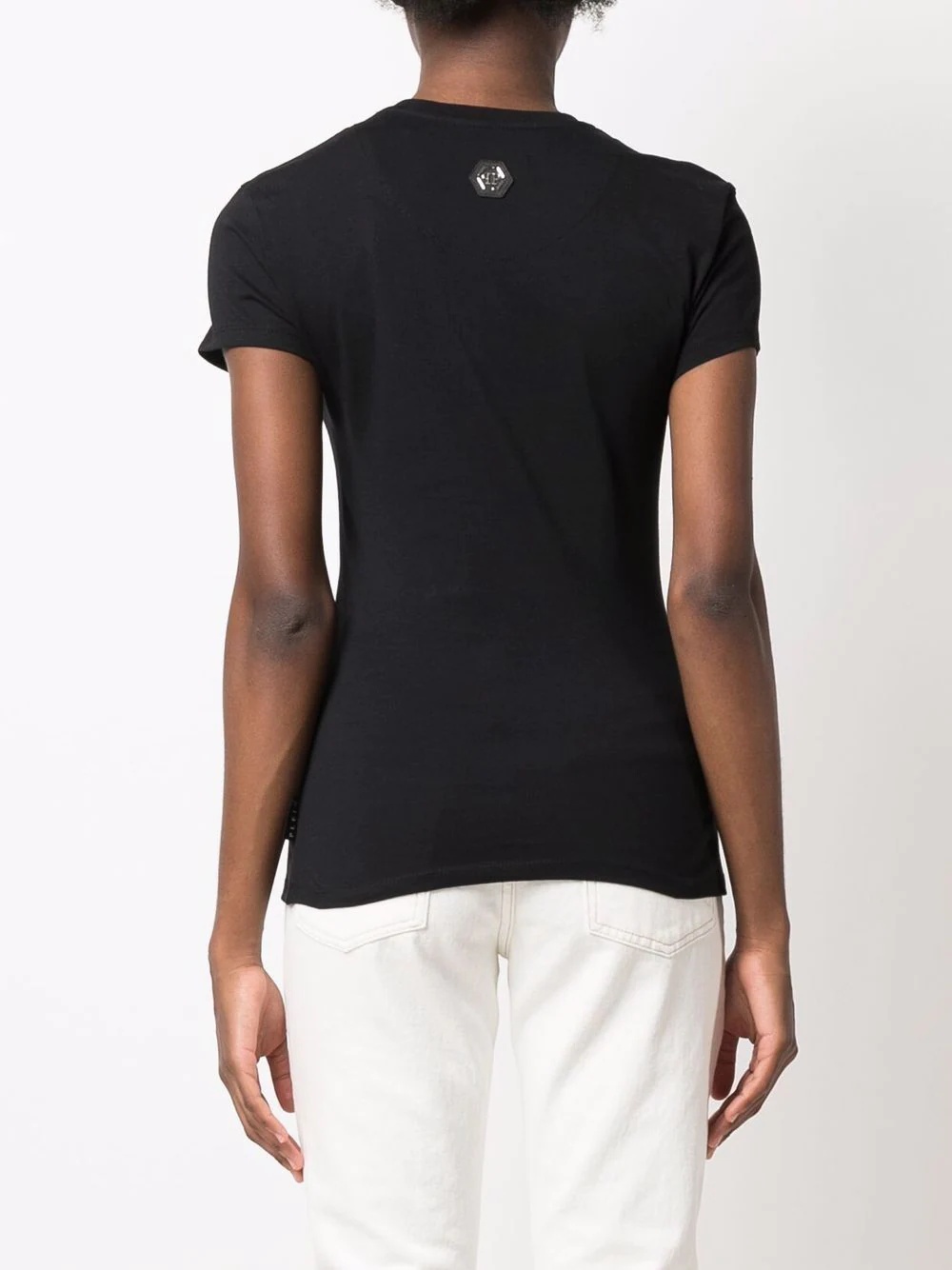 logo-print cotton T-shirt - 4