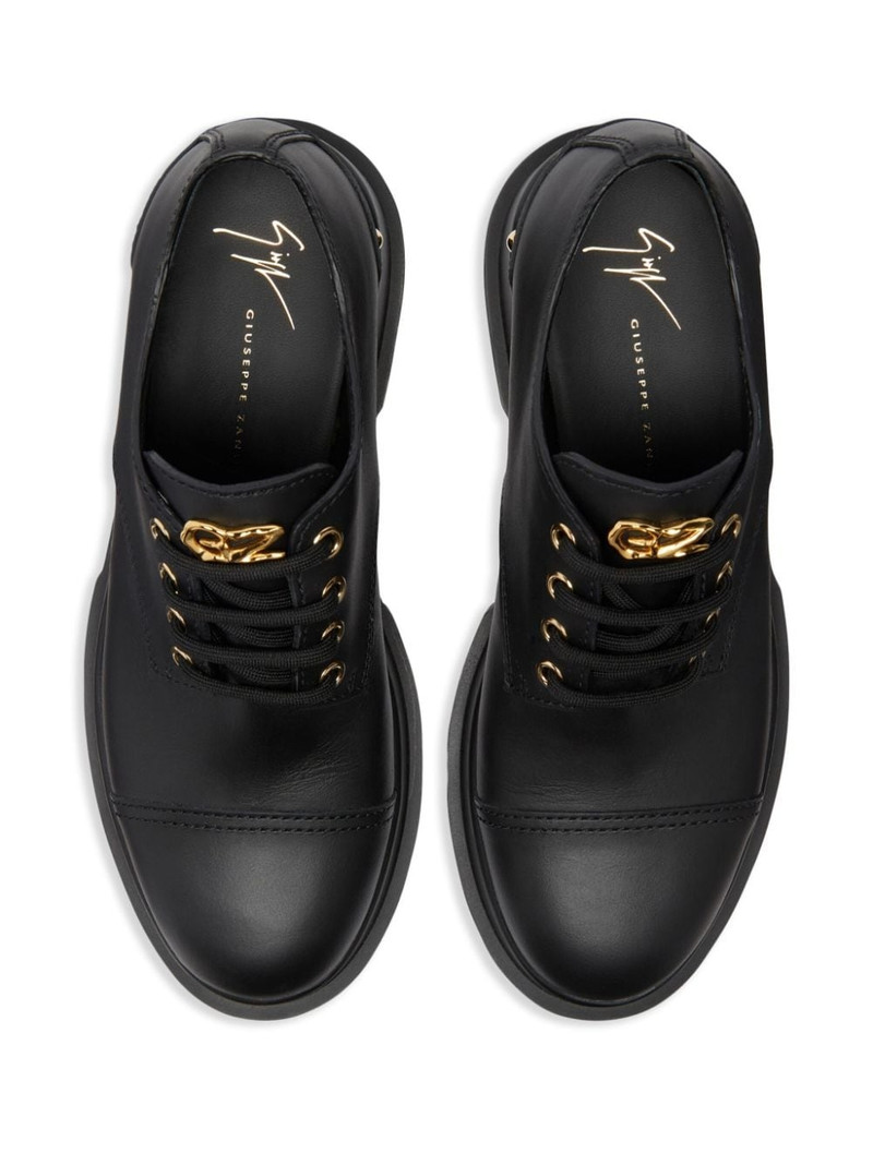 Lapley leather lace-up shoes 4