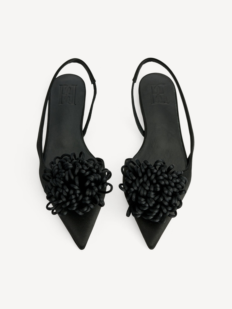 Laili Satin flats 3
