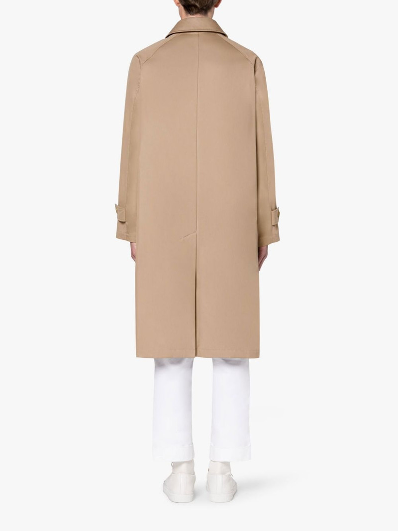 SELWYN SAND GABARDINE COTTON COAT | GMC-113 3