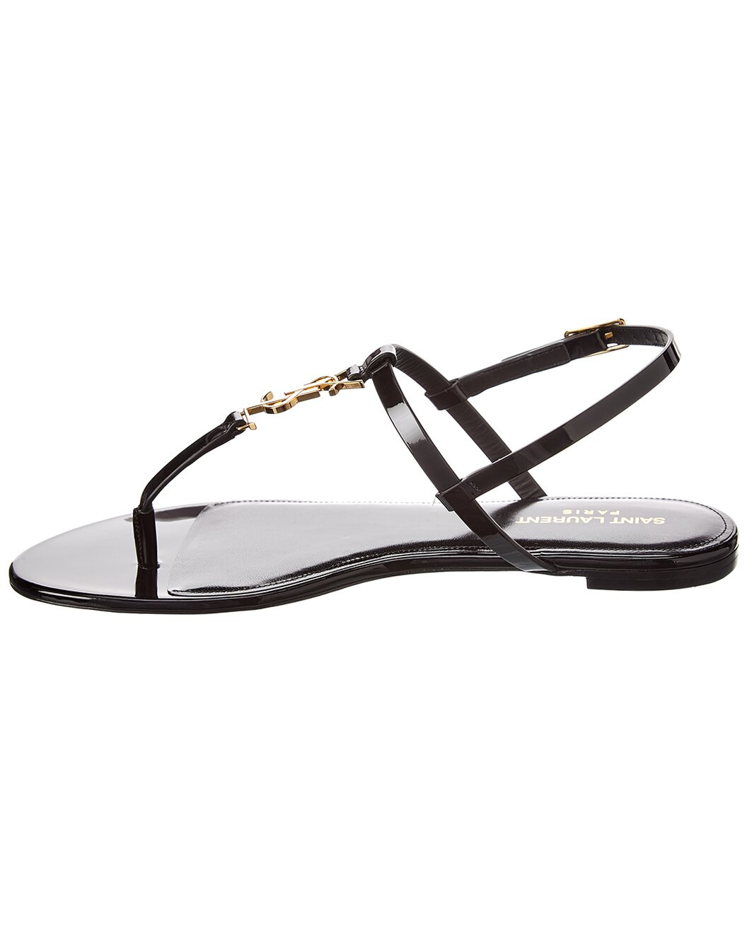 Saint Laurent Cassandra Patent Sandal - 2