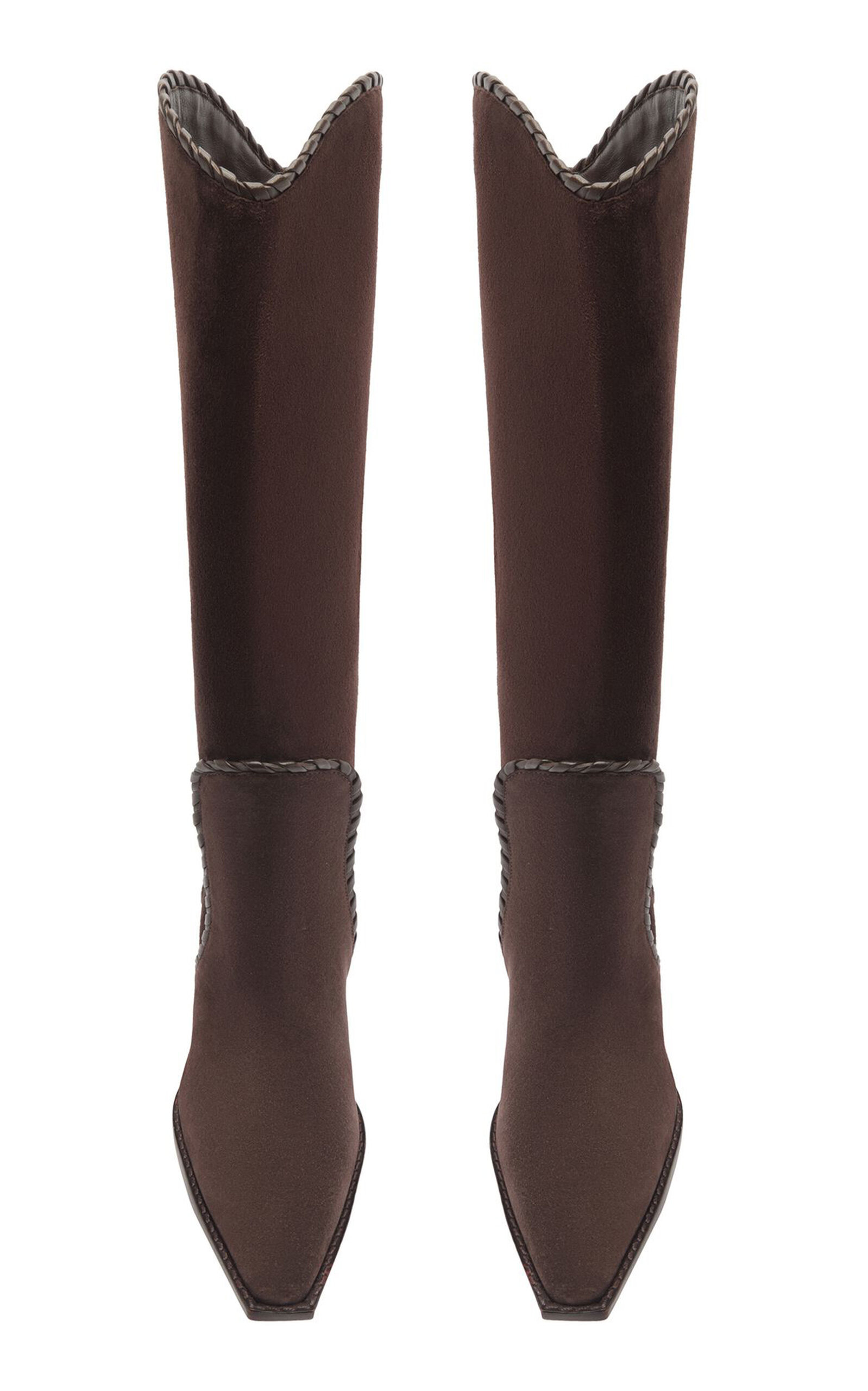 Victoria Suede Boots brown - 6