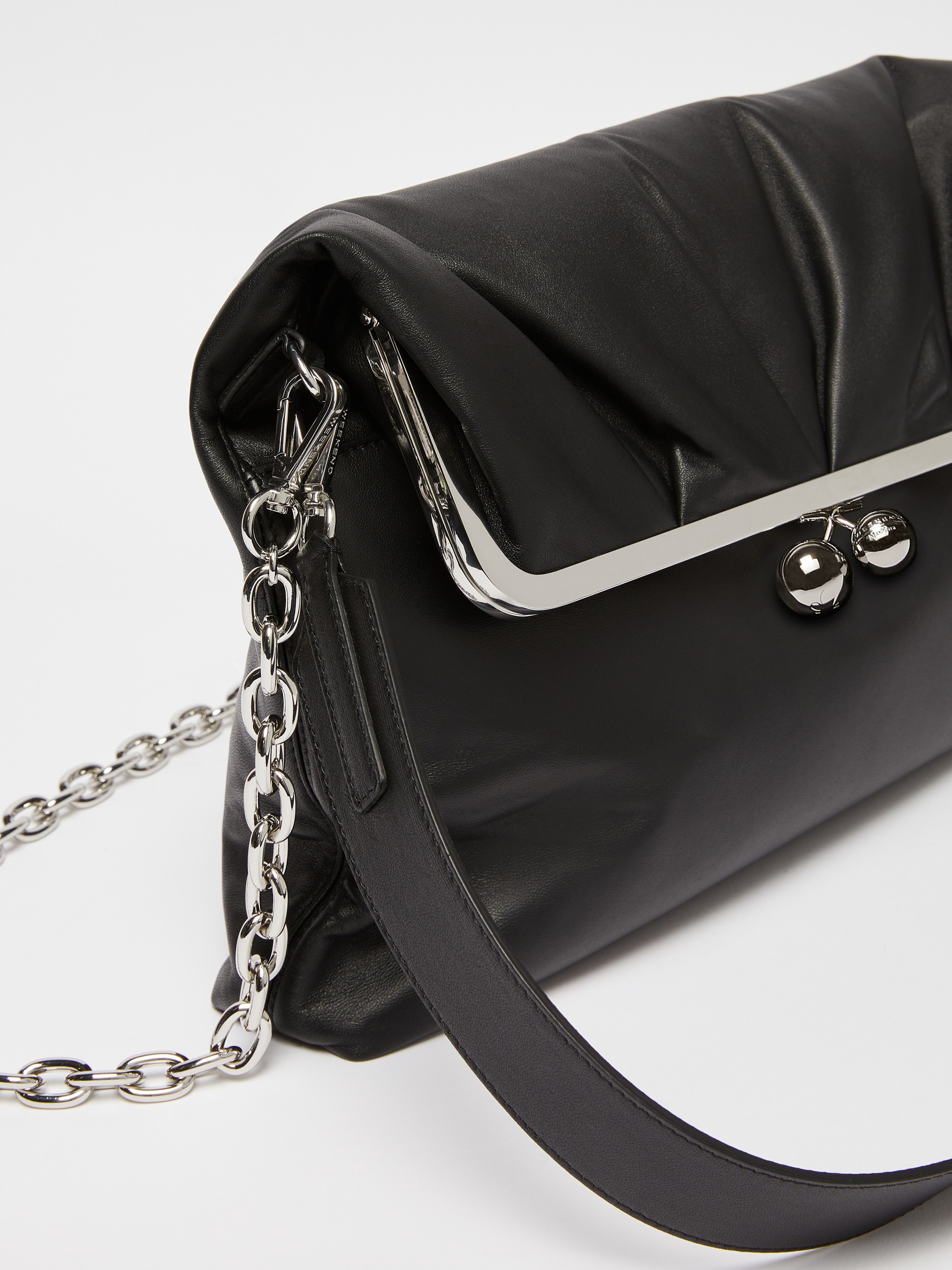 SLALOM Nappa leather clutch-style Pasticcino Bag - 4