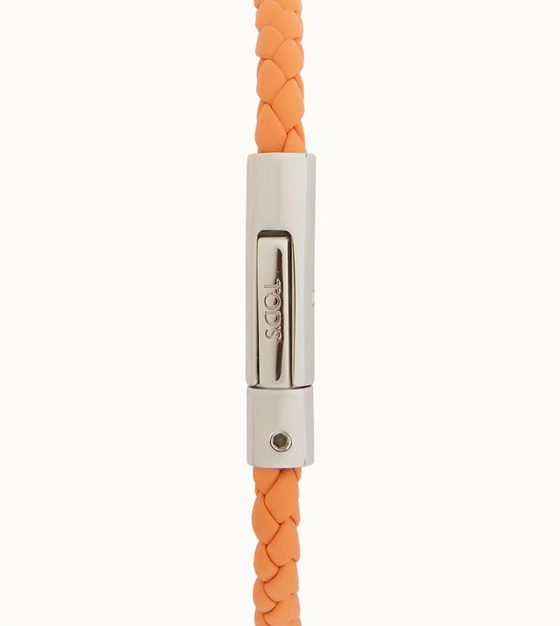 Tod's MYCOLORS BRACELET IN LEATHER - ORANGE outlook