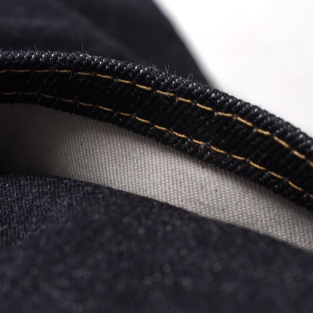 IH-777S-142 14oz Selvedge Denim Slim Taper Indigo - 13