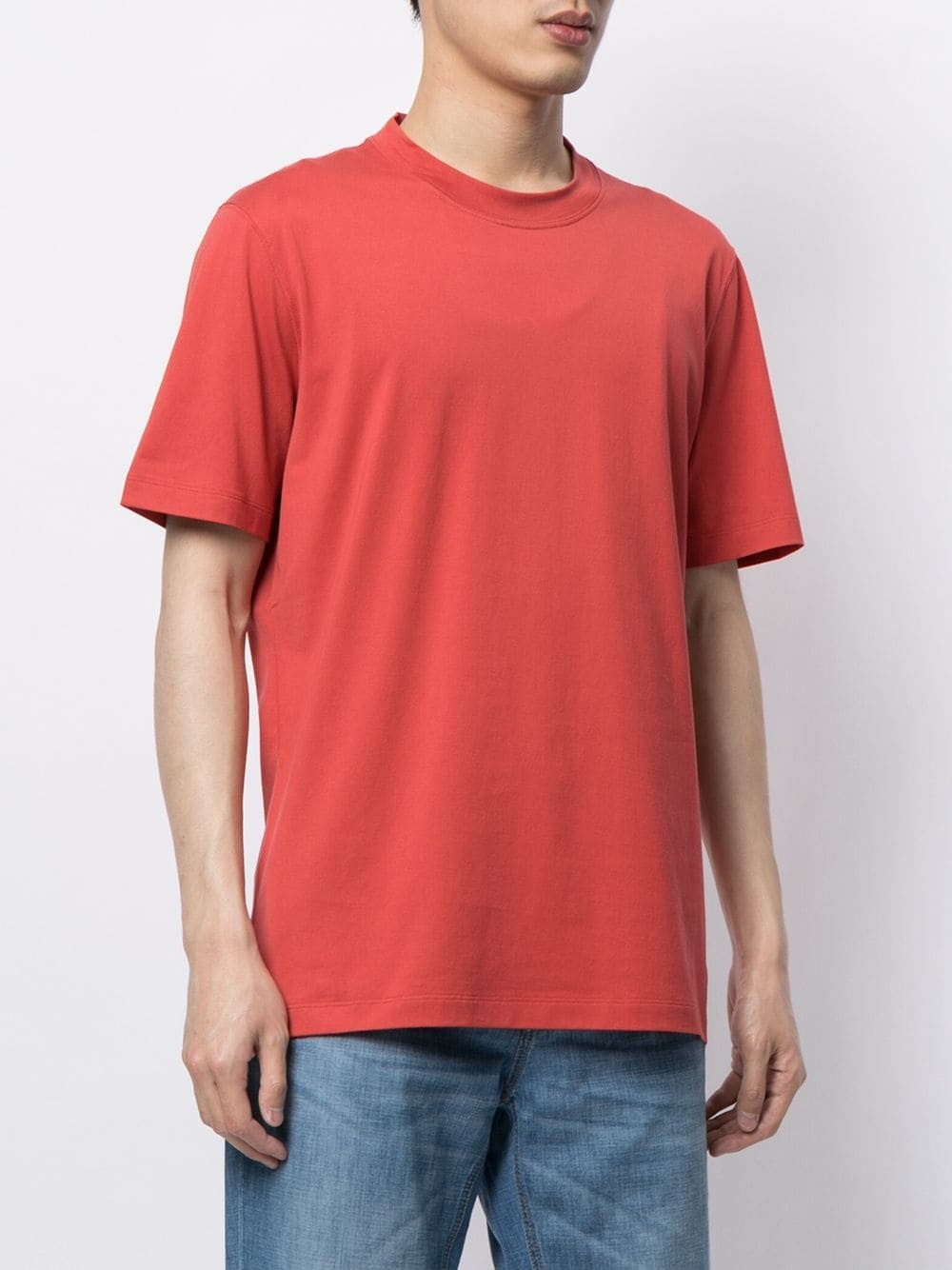 short-sleeved cotton jersey T-shirt - 3