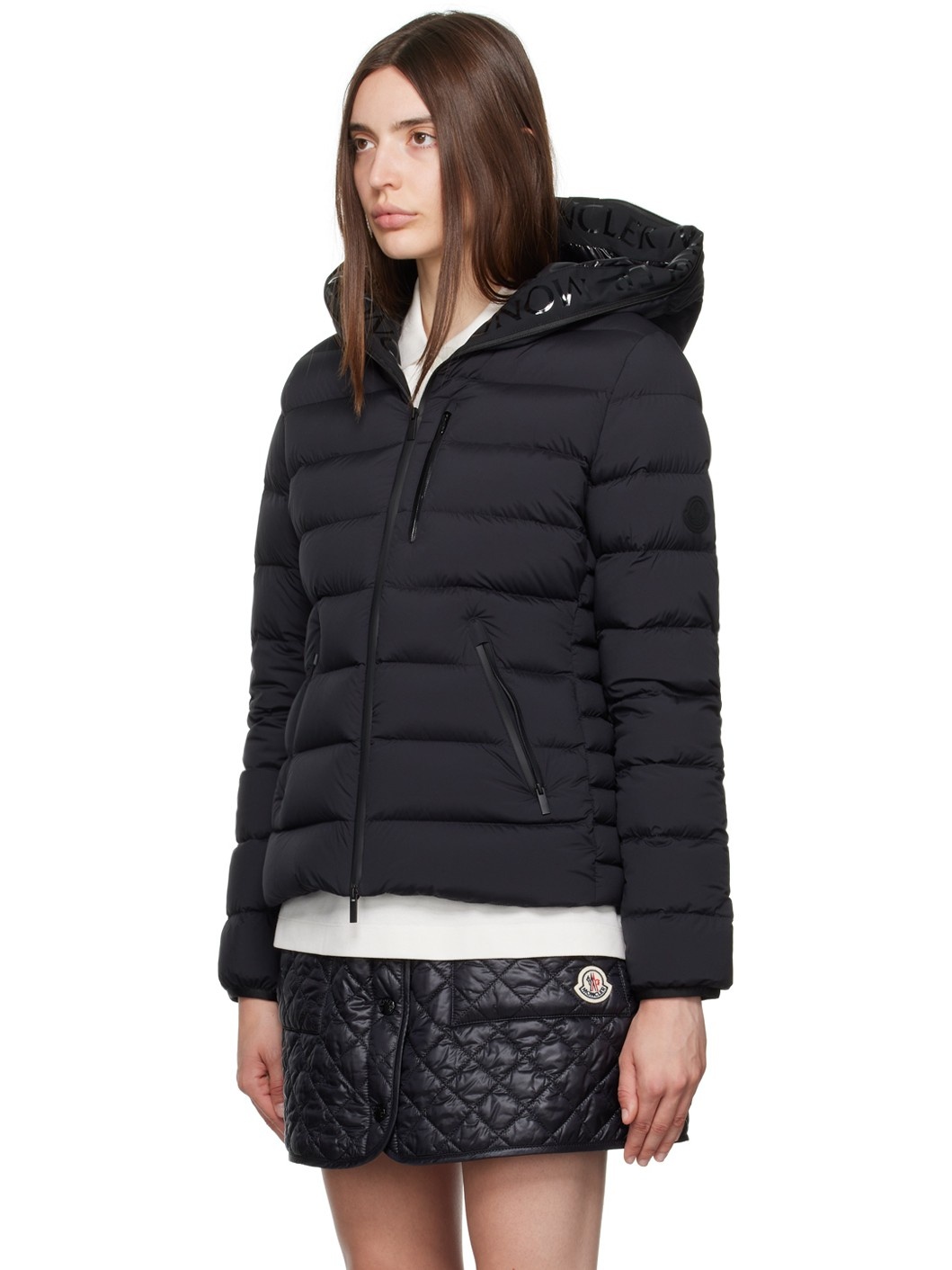 Black Herbe Down Jacket - 4