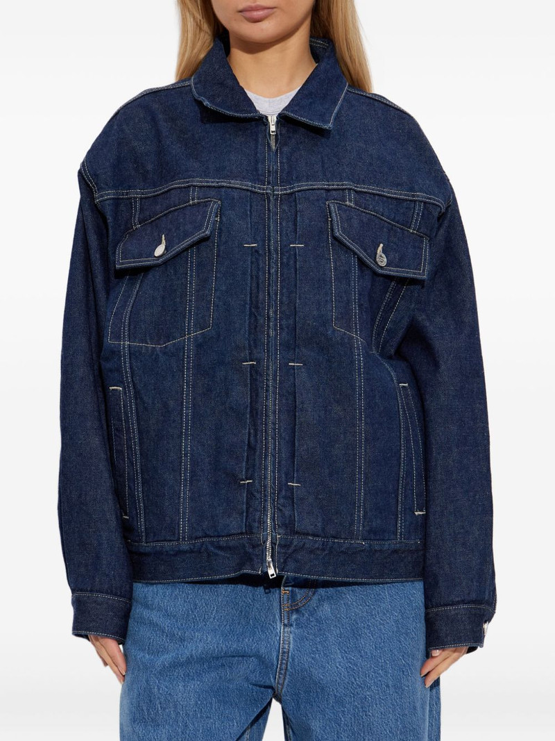 VETEMENTS zip-front flap-pocket jacket outlook