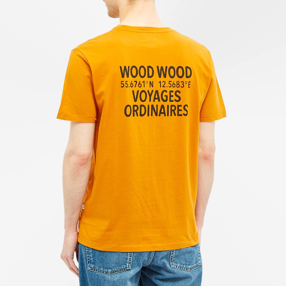 Wood Wood Voyages Back Print Tee - 5