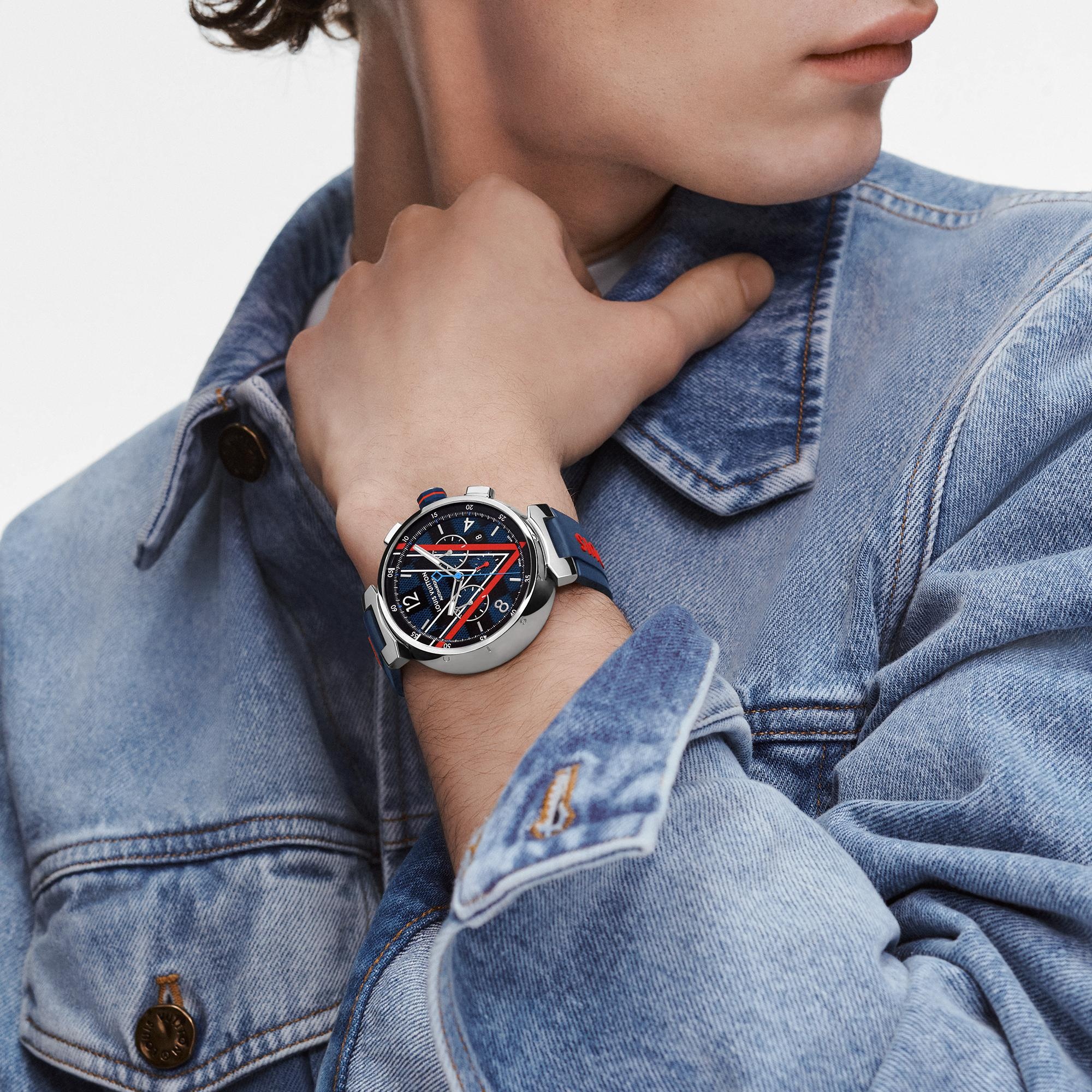 Tambour Damier Chronograph - 3
