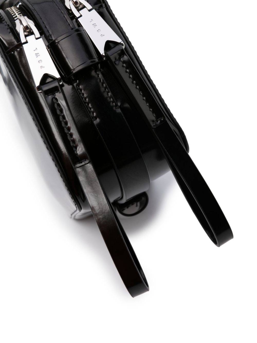Watts patent-leather crossbody bag - 4