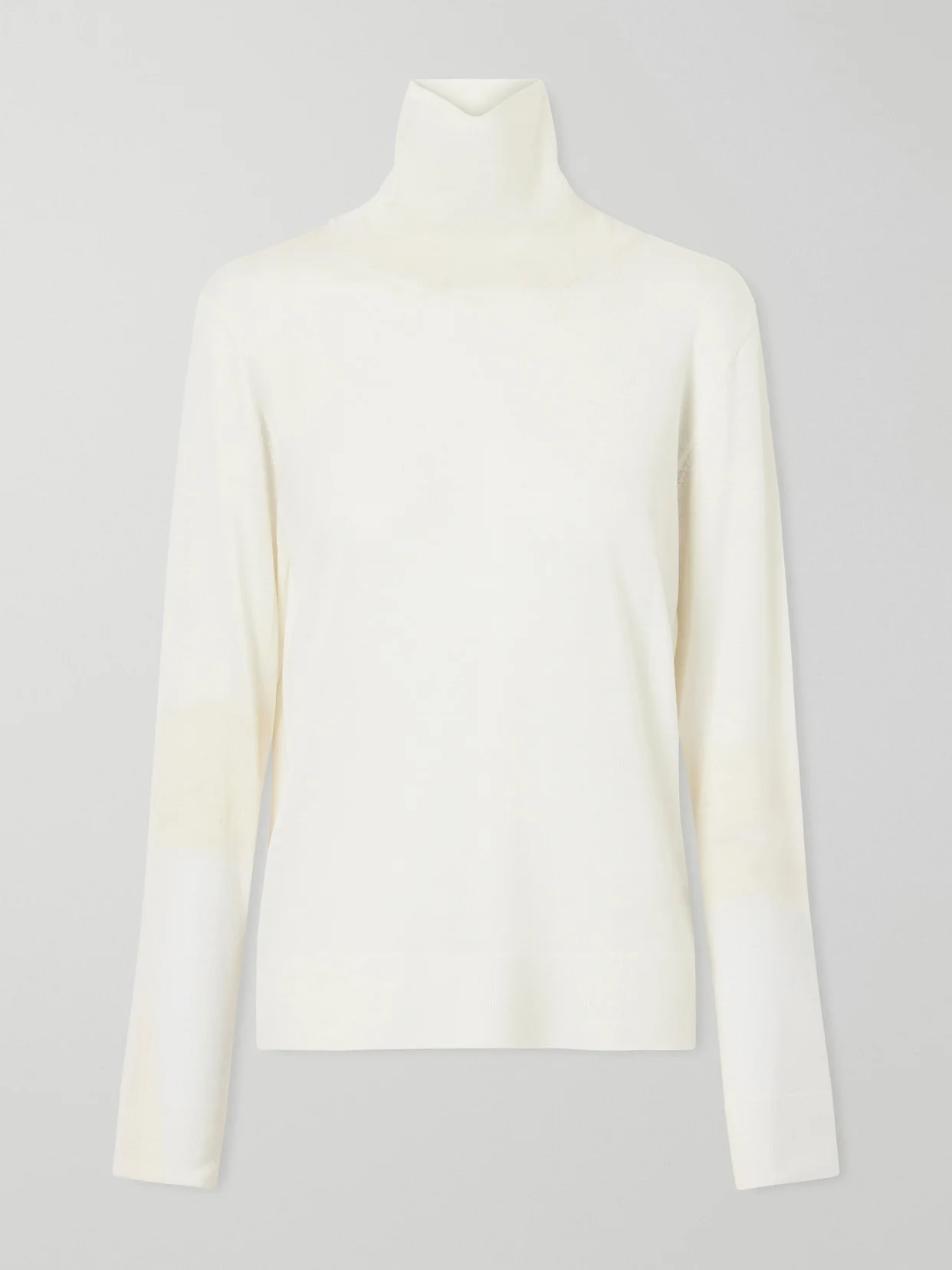 Wool And Cashmere-blend Turtleneck Sweater - 1