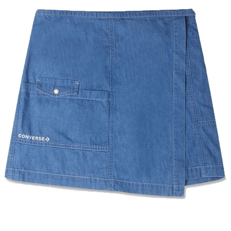 (WMNS) Converse Denim City Skirt 'Jeans Blue' 10025451-A01 1