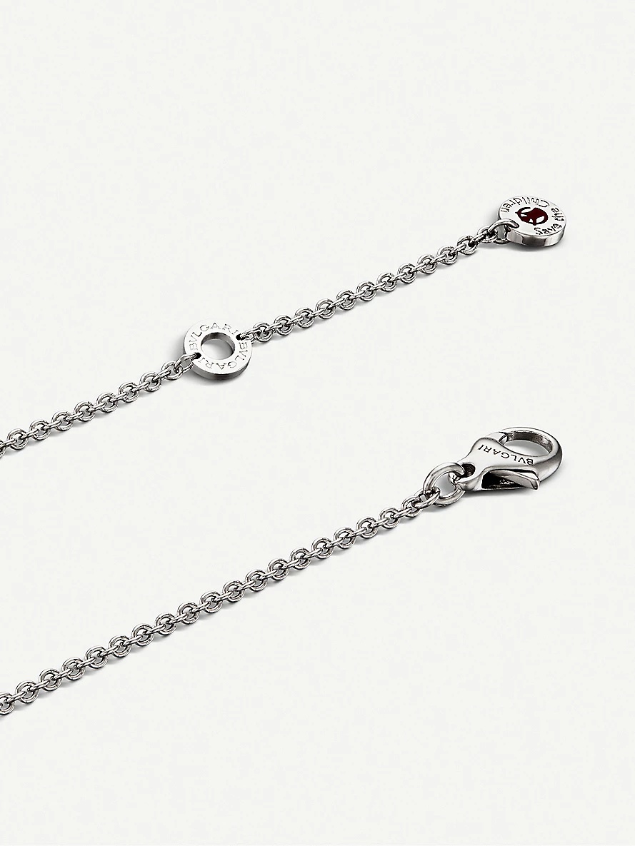 Save the Children black ceramic and sterling silver pendant necklace - 4