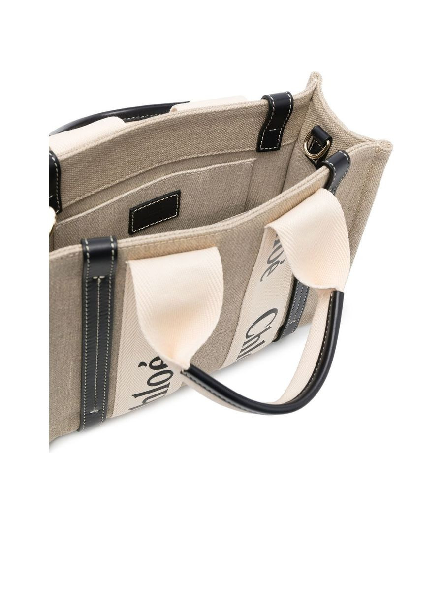 Small Woody Canvas Tote - 3