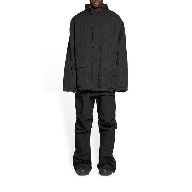 Balenciaga Light Parka 'Black' 704506TKM011000 - 3