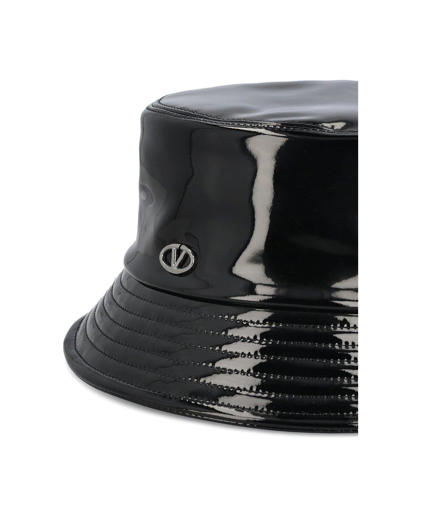 Logo Plaque Bucket Hat - 3