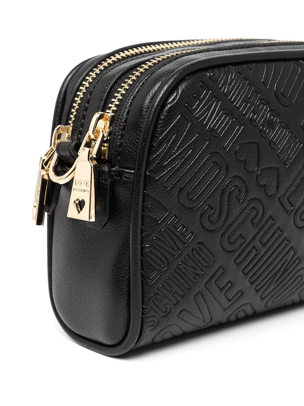 embossed-logo cross-body - 4