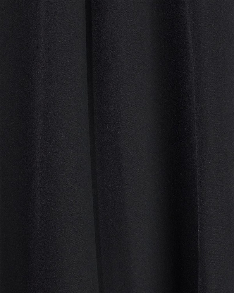 Wide-Leg Satin Pants 4