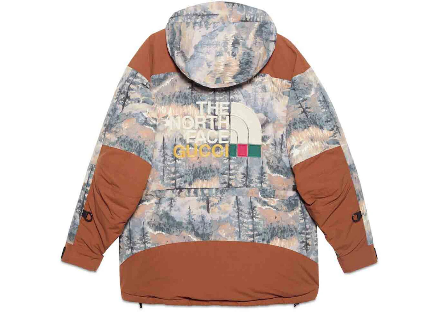 Gucci x The North Face Padded Jacket (FW21) Forest Print - 2