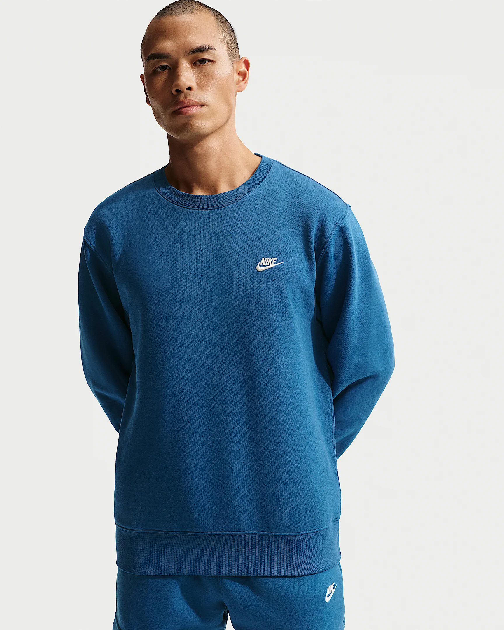 Nike Club Men's Fleece Crew - 1