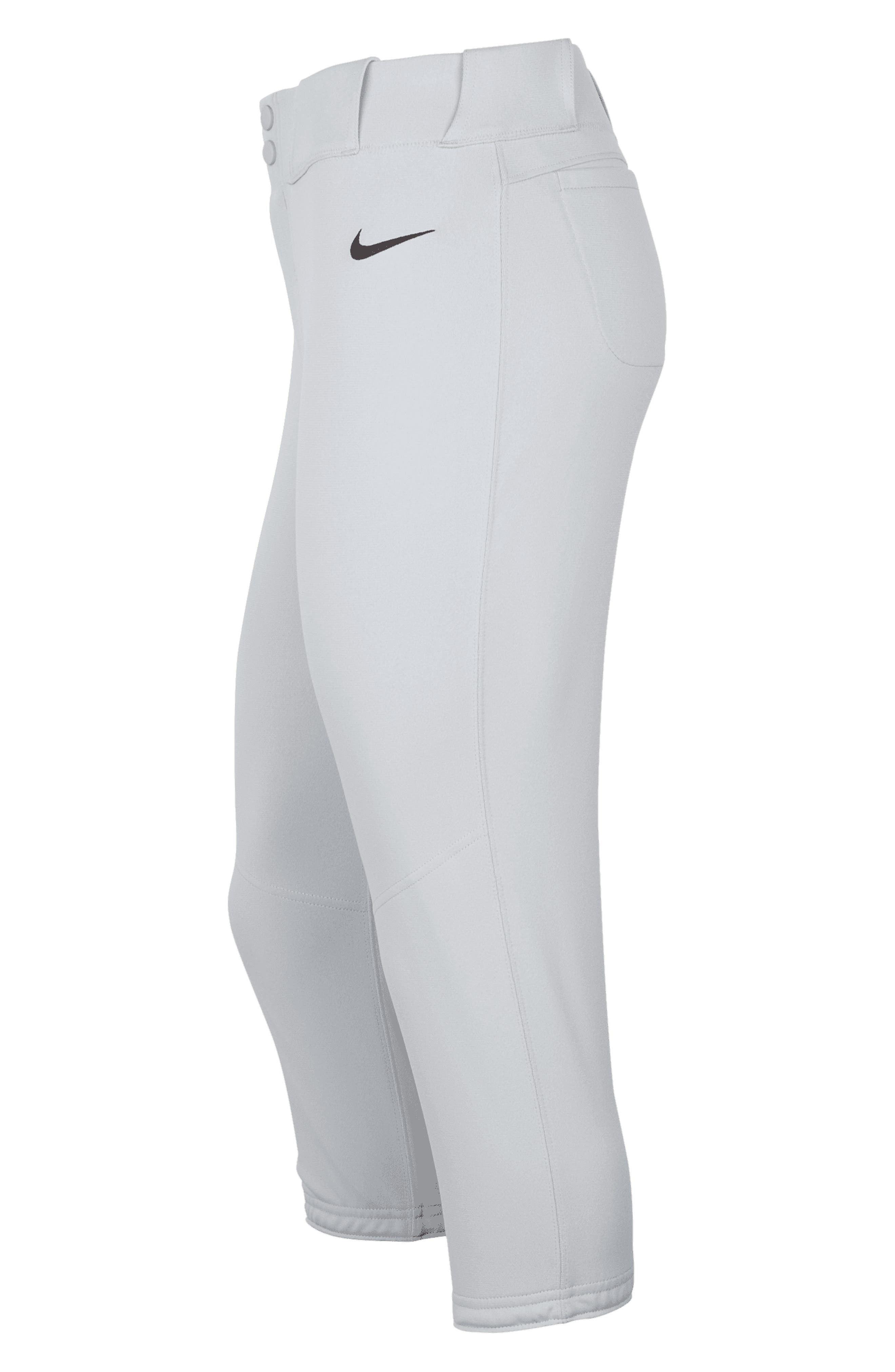 Nike Vapor Select 5 Softball Pants in Wolf Grey/Black at Nordstrom - 3