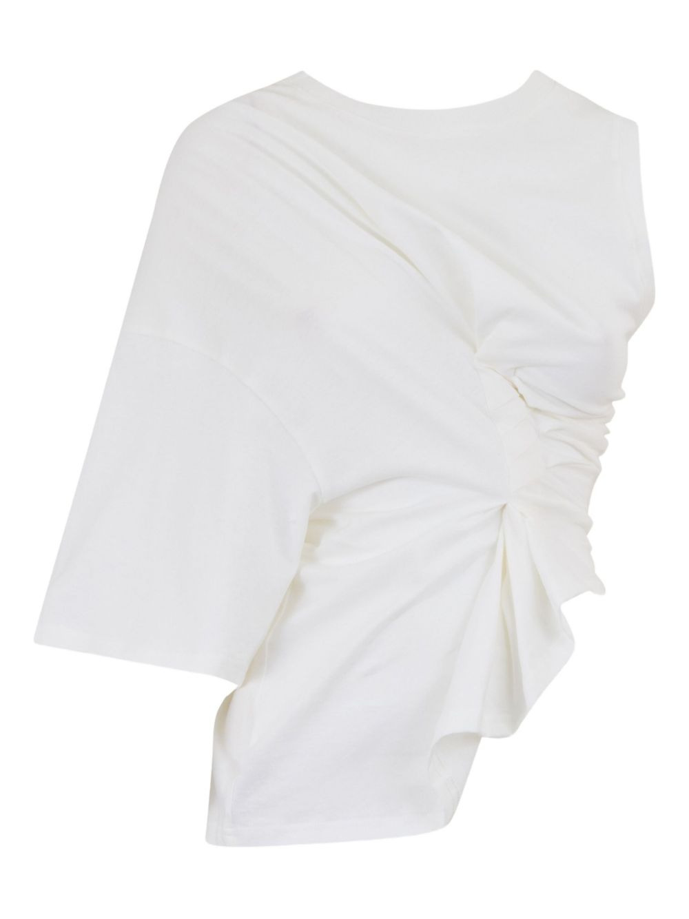 asymmetric ruched top - 1
