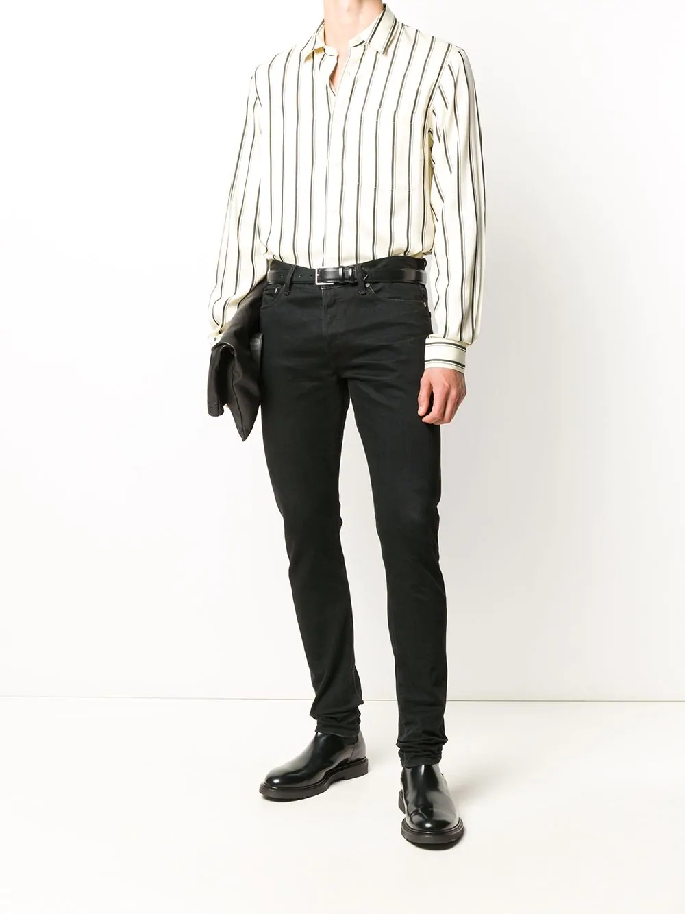 striped tailored shirt - 2