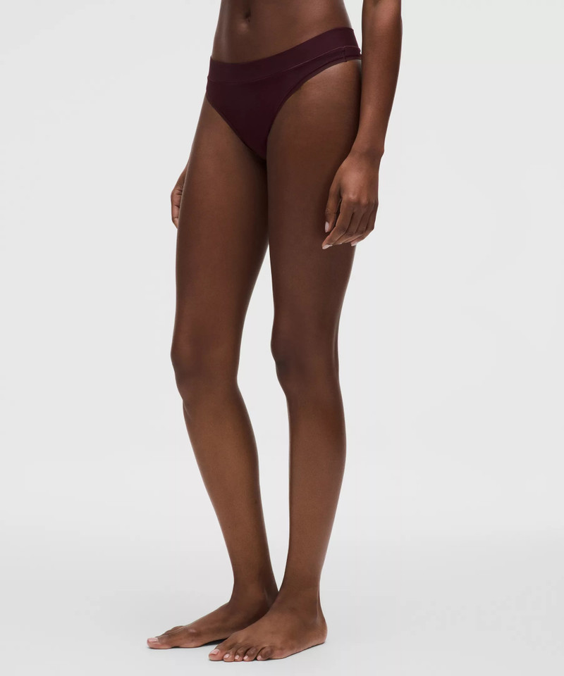 lululemon UnderEase Mid-Rise Thong Underwear *3 Pack outlook