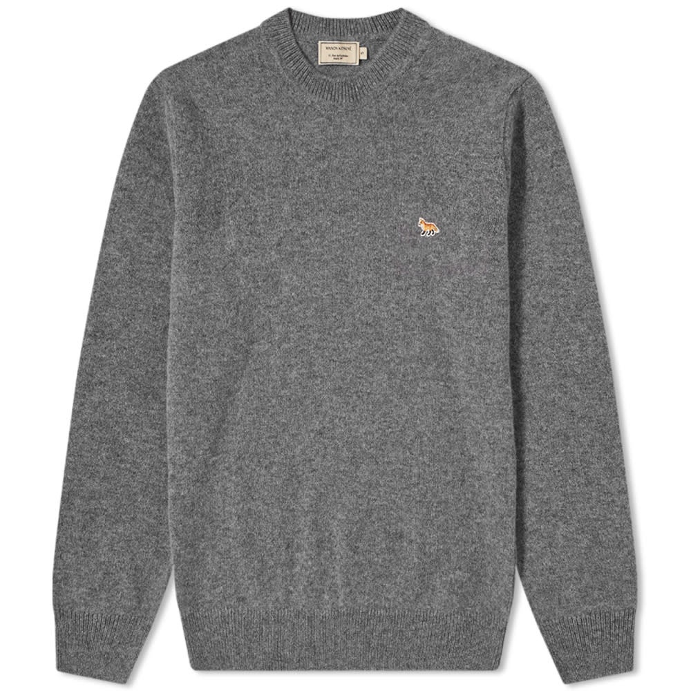 Maison Kitsuné Fox Lambswool Crew Knit - 1