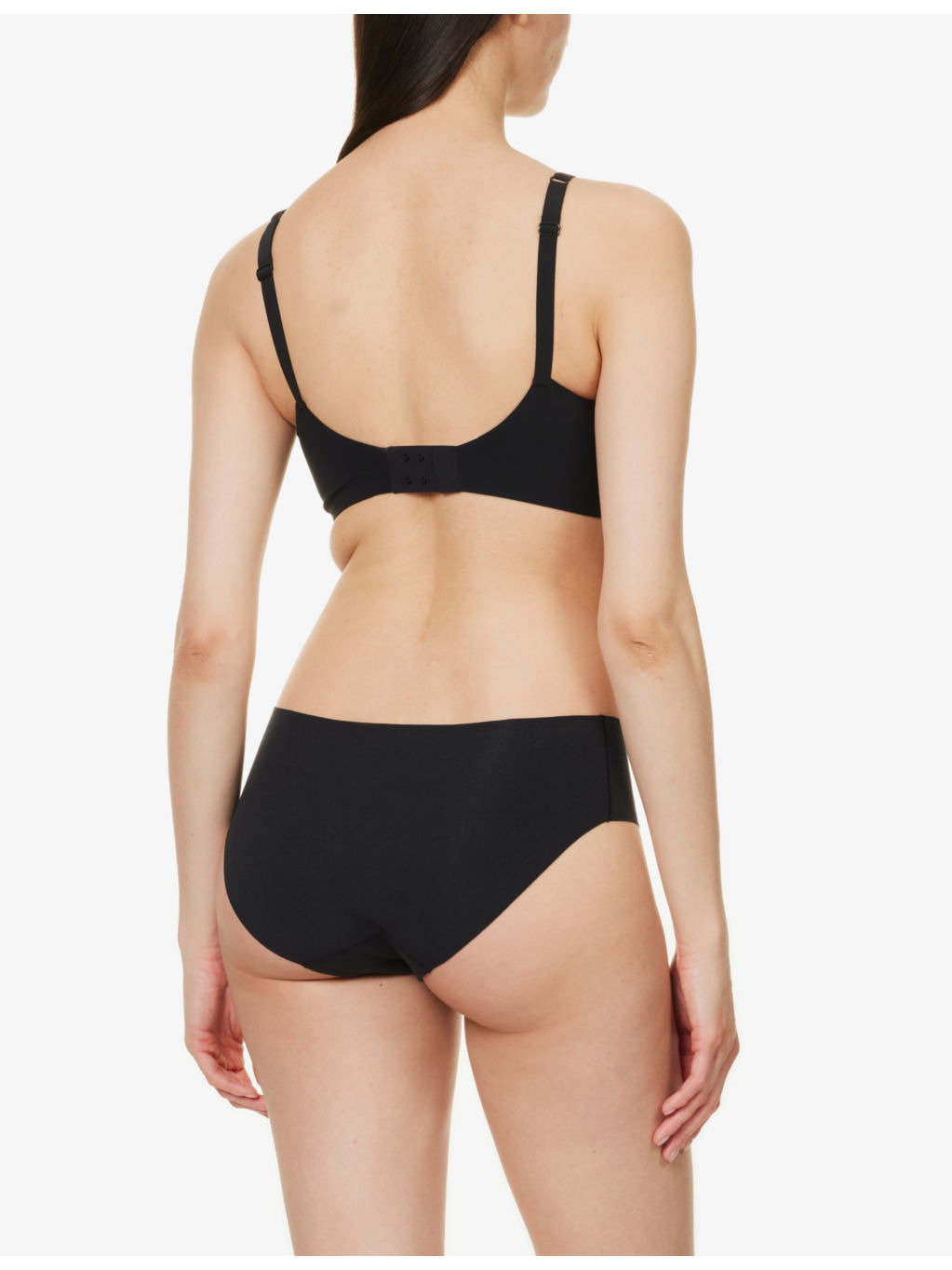 Pure Skin V-neck stretch-woven bra - 3