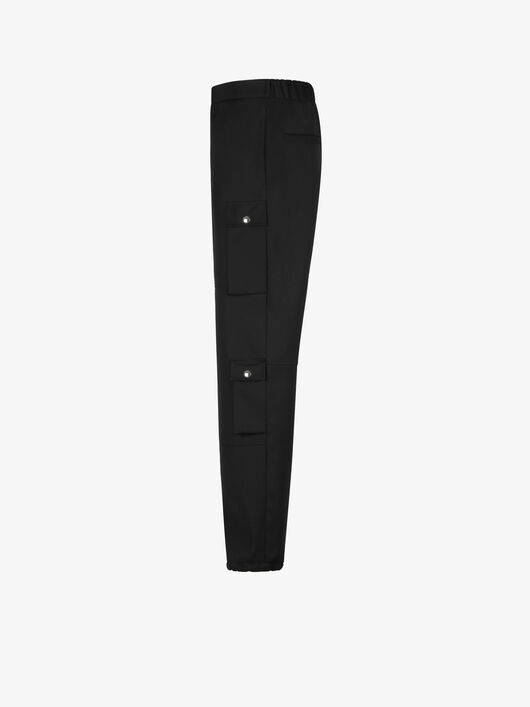 GIVENCHY PATCH CARGO PANTS IN WOOL - 3