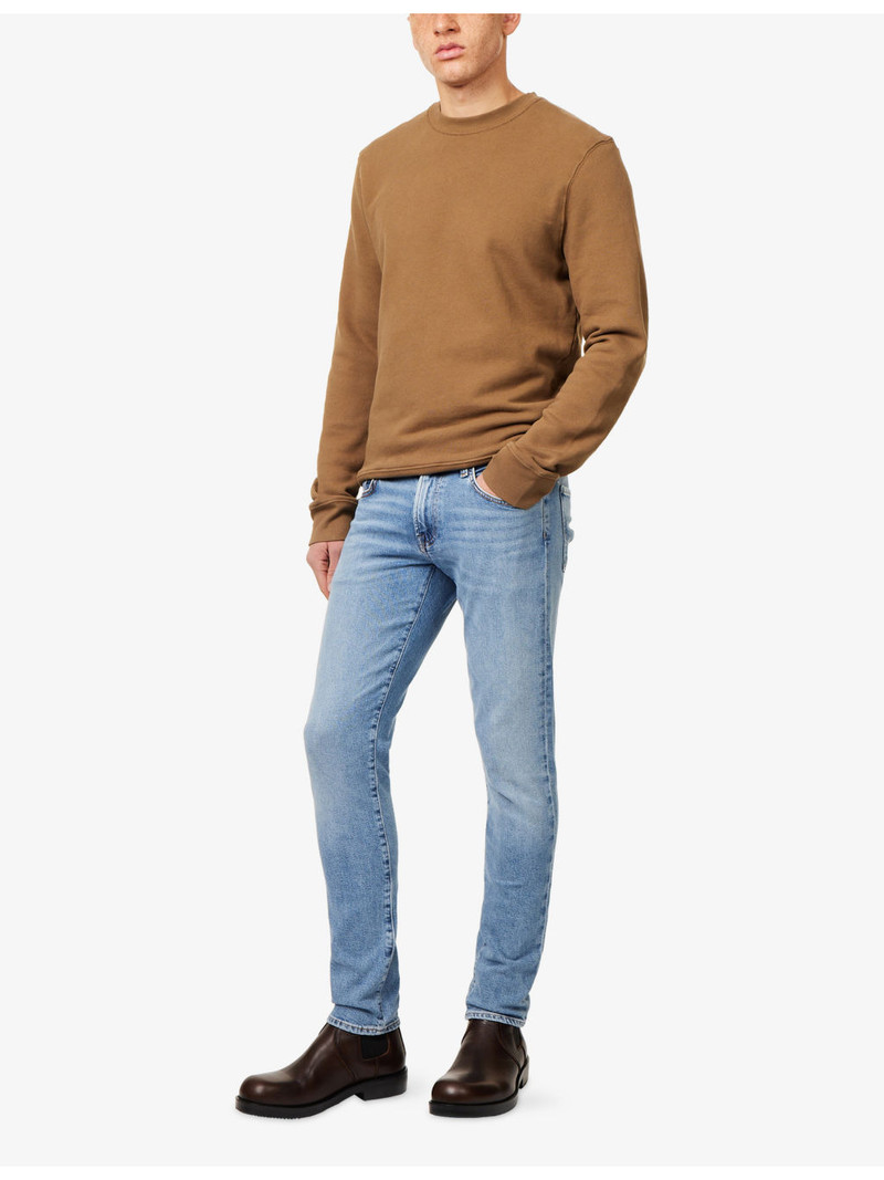 Citizens of Humanity Vintage Crewneck Cotton-Jersey Sweatshirt outlook