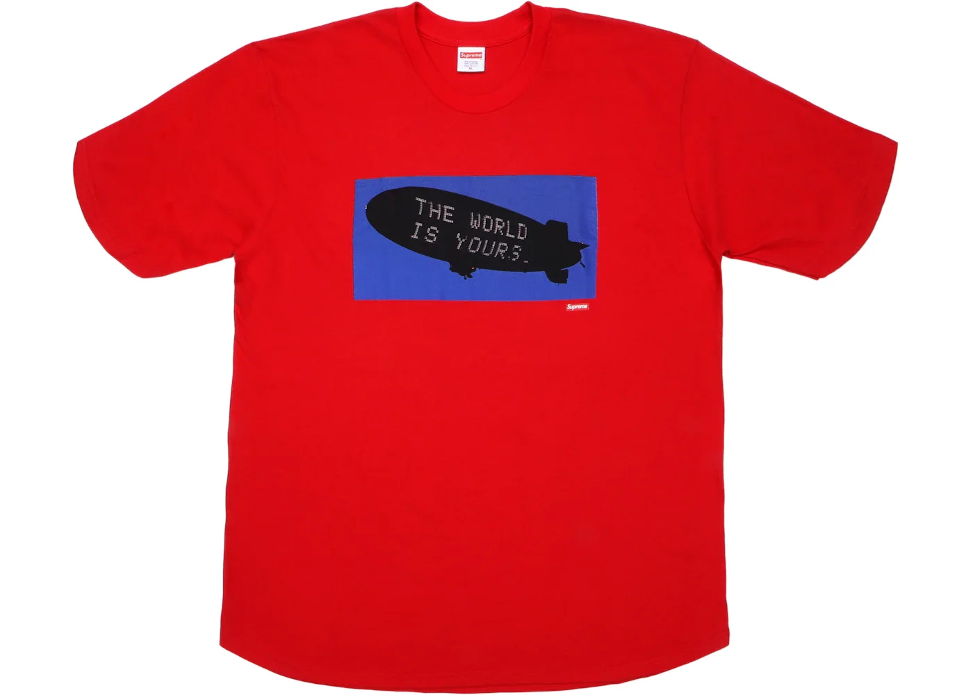 대 Scarface 등반 T-Shirt 'Red 이름 * - 1