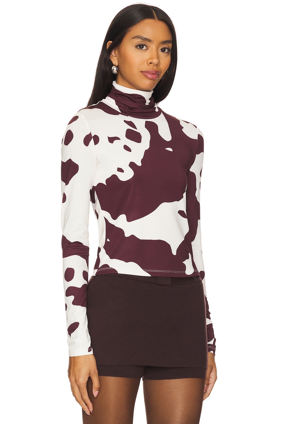 Cody Long Sleeve Turtleneck Top - 2