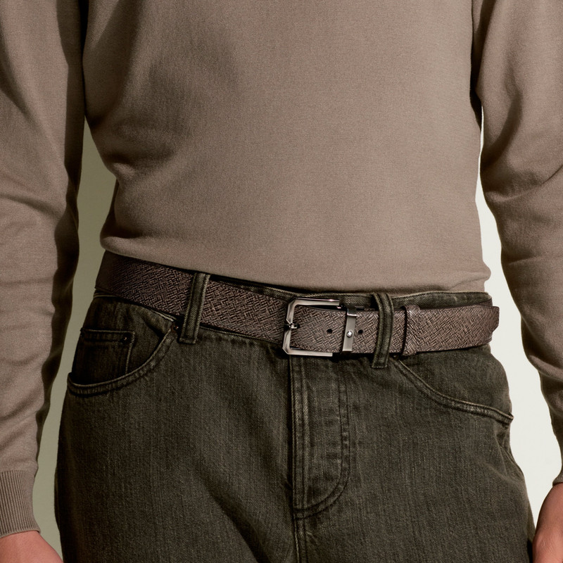 Montblanc Gravel 35mm leather belt outlook