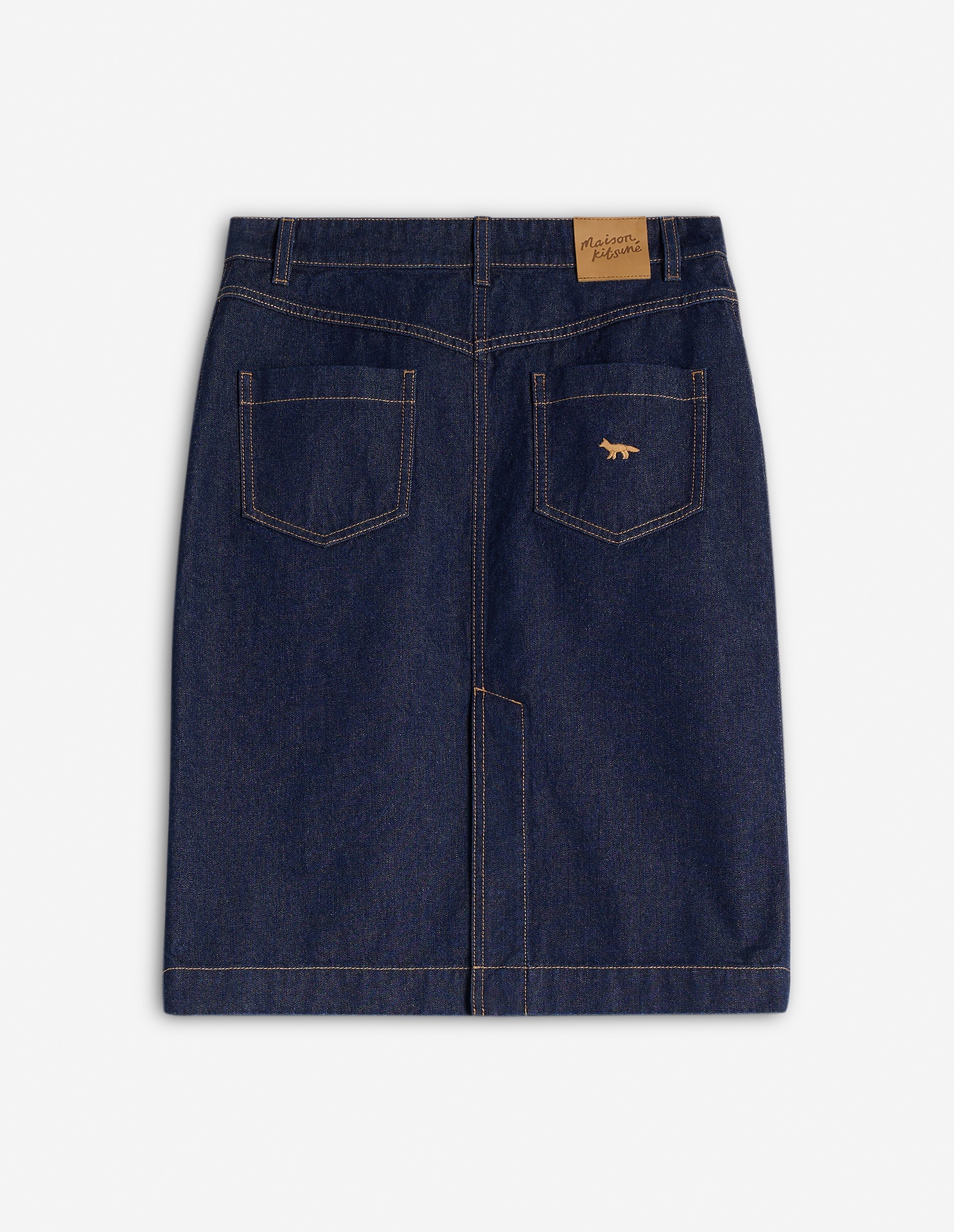 【送料&関税込】Maison KitsunAC Straight Denim Skirt ow01504ww0081-p470_11.jpg
