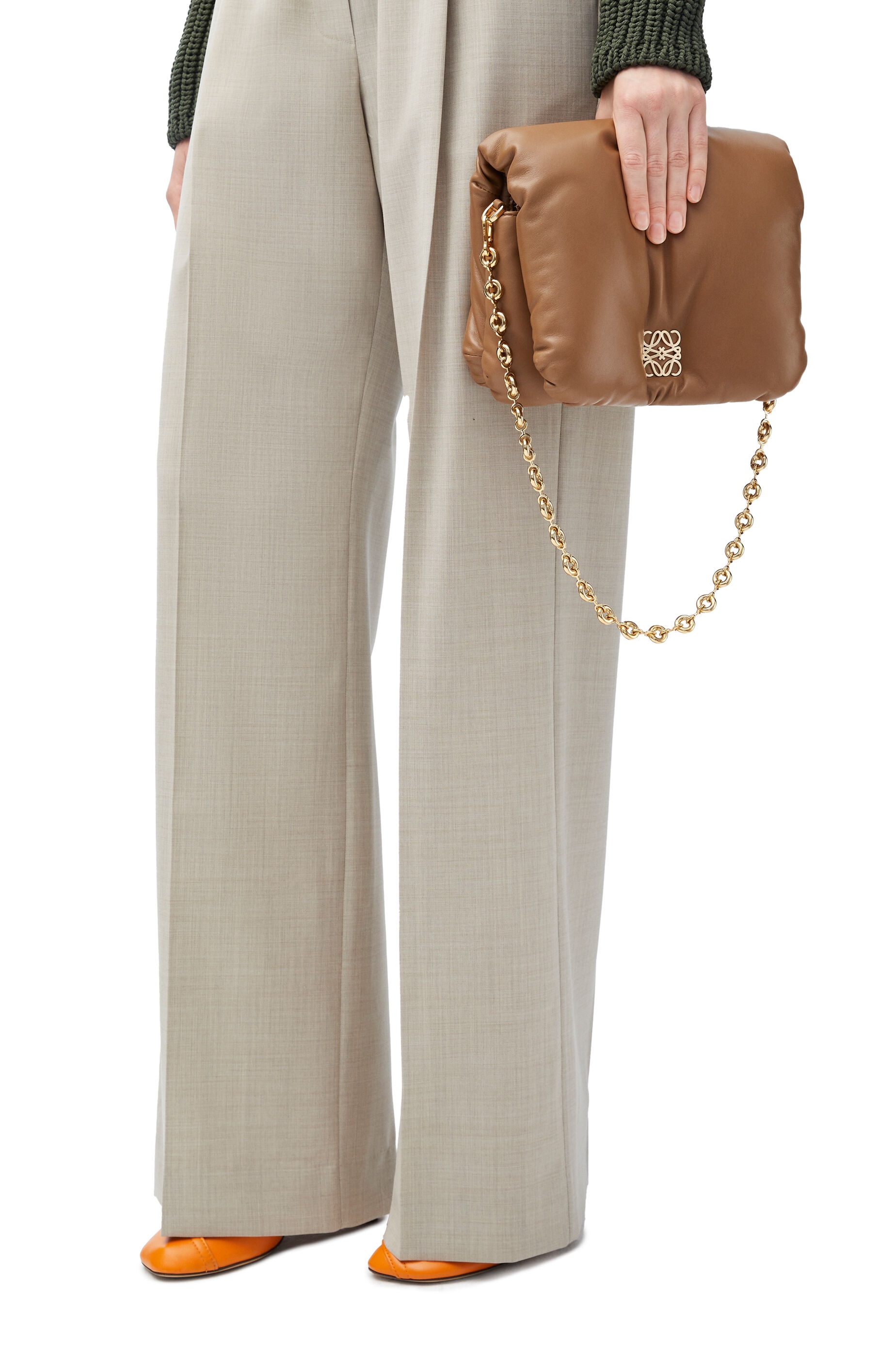 Puffer Goya bag in shiny nappa lambskin - 2